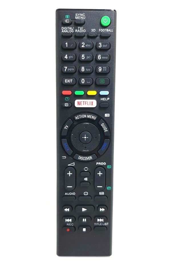 SONY Rmt-Tx100D NETFLIX 3D Smart LED TV Uyumlu Kumanda