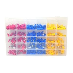 PowerMaster PM-25982 Muhtelif Ölçülerde Kablo Pabuç (480'li Paket)