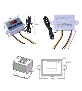 electroon XH-W3001 Diijital Termostat AC 110-220V/1500W
