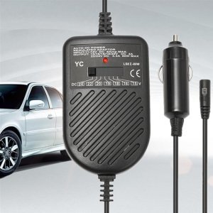 electroon 80W-3.33A 15-24V Ayarlanabilir Araç Notebook Adaptör 8Uçlu