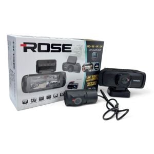 Rose MR-84 Wifi Araç İçi 4 Kamera GPS'li DVR Led Ekran Gece Renkli Sesli 4K+2K+1K+1K
