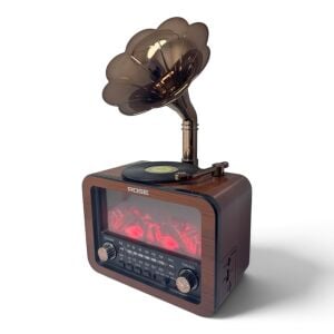 Rose SP-450 Nostaljik Radyo Bluetooth/USB/SD Kart Girişli Şömine Efektli