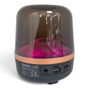 Rose HP-432 RGB Işıklı Şarjlı Dekoratif Bluetooth Hoparlör