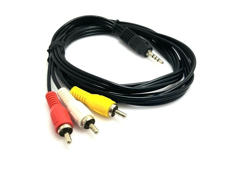 Polotech 3.5mm - 3RCA AV Kablosu 1.5mt