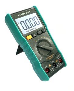 TOOLFIX TF-108A Işıklı Dijital Multimetre Ölçü Aleti Auto Range