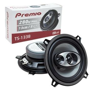 Premio TS-1038 220Watt 10Cm Tweeterli Oto Hoparlör 2'li Takım