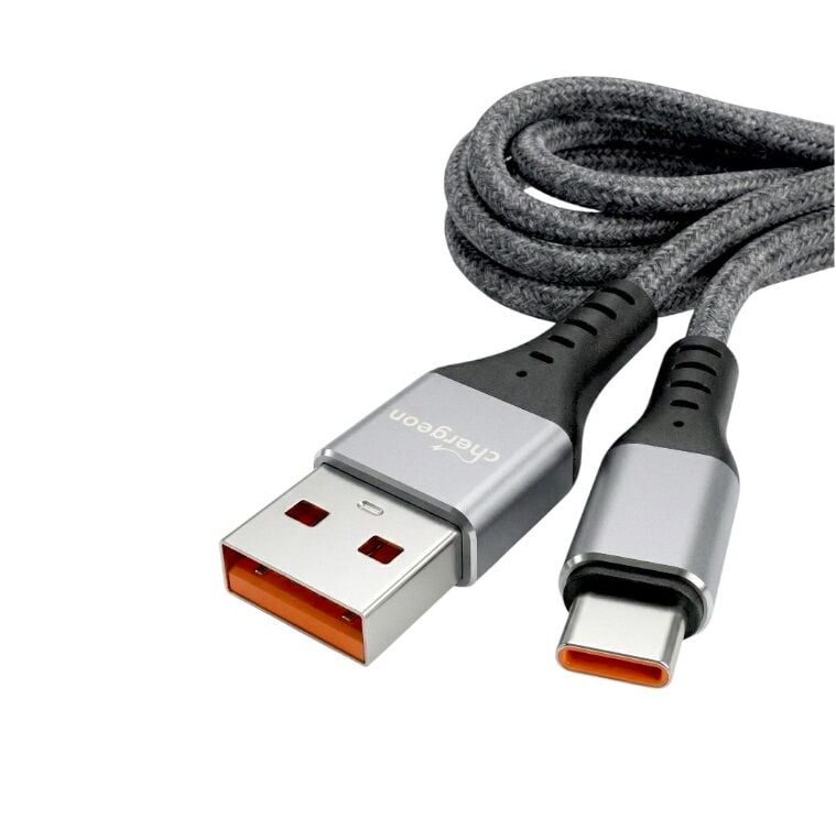 Chargeon CH-52 Type-C - USB Örgülü Hızlı Şarj Kablosu 1metre