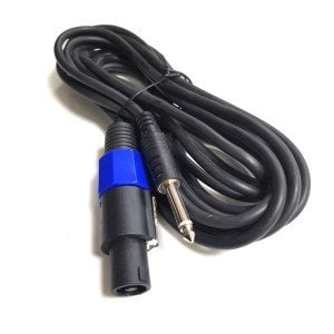 electroon 6,3mm Mono Spekon Jaklı Kablo 5metre