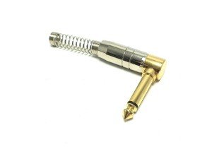electroon 6.3mm Mono Metal Gitar Jak Erkek 90Derece