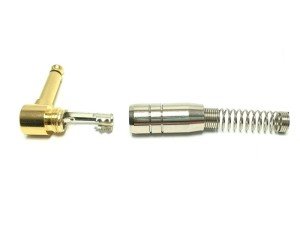 electroon 6.3mm Mono Metal Gitar Jak Erkek 90Derece