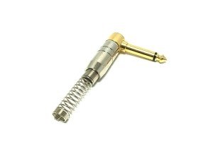 electroon 6.3mm Mono Metal Gitar Jak Erkek 90Derece