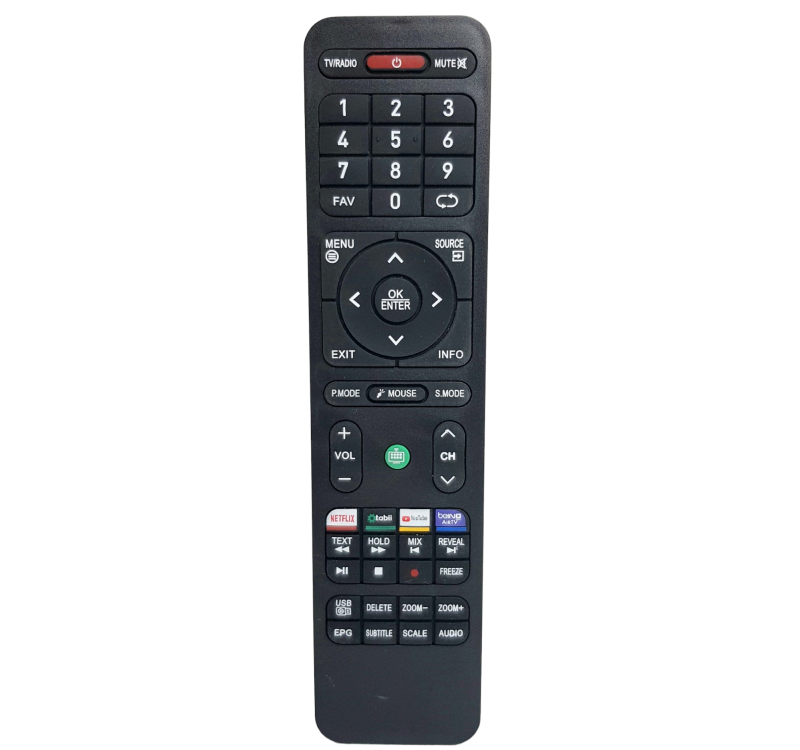 Onvo Bein Netflix Youtube Tuşlu Android Smart Led Tv Kumanda ENL-0655N
