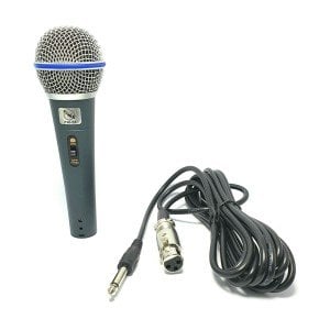 Pawer PW-58 Profesyonel Kablolu Mikrofon El Tipi