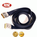 Scart Metal Kapak Flat Kablo Profesyonel (24K Altın) 1.5 Metre
