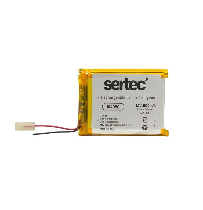 Sertec 104050 3.7V 2500mAh Li-Polymer Pil