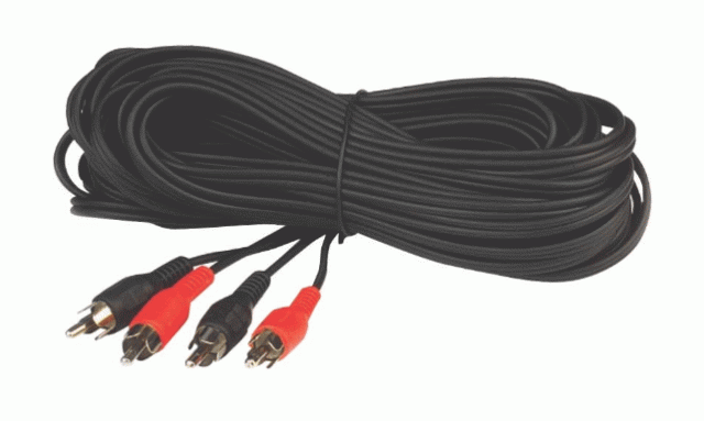 2RCA-2RCA Stereo Audio Ses Kablosu 30 Metre