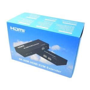 Novacom 4K 60Metre HDMI+USB+IR To Cat6 KVM Extender