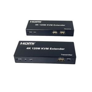 Novacom 4K 120Metre HDMI+USB+IR To Cat6 KVM Extender