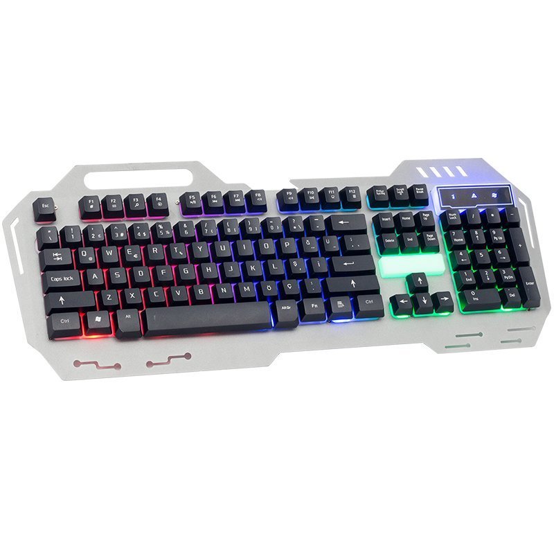Hello HL-18743 Kablolu USB Mekanik Hisli Oyuncu Klavyesi