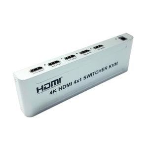 Novacom 4x1 HDMI+USB 4K KVM Switch