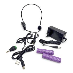 Rose HP-501 Acoustic Taşınabilir Ses Sistemi 150Watt 2xEl 1xKafa Telsiz Mikrofonlu Set