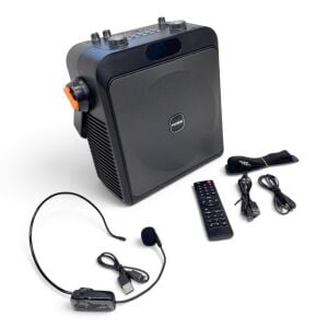 Rose Voice HP-503 6.5'' Portatif Taşınabilir Ses Sistemi - Headset Telsiz Mikrofonlu