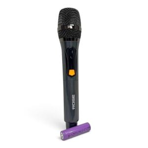 Rose Voice HP-503 6.5'' Portatif Taşınabilir Ses Sistemi - El Tipi Telsiz Mikrofonlu