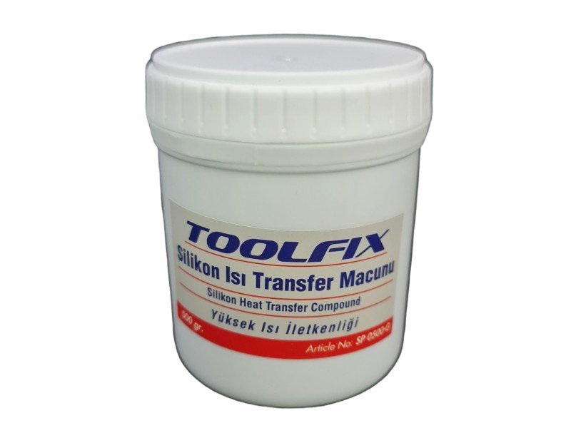 TOOLFIX 500Gram Isı Transfer Silikonu Termal Macun Gri