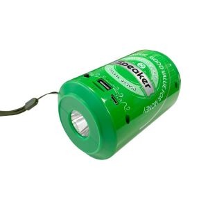 Rose SP-402 El Fenerli Taşınabilir Solar Şarjlı Bluetooth Yeşil Hoparlör