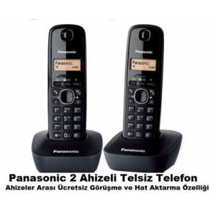 Panasonic KX-TG1612 Dect Telsiz Telefon - Çift Ahizeli