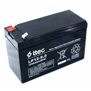 Ttec 12Volt 9Amper Bakımsız Kuru Akü