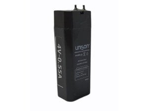 UNISON 4V 0.55Ah Akü 22x26x70mm