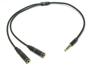Hadron HD4624 Mikrofon Kulaklık 2Aux to Aux Çevirici Adaptör