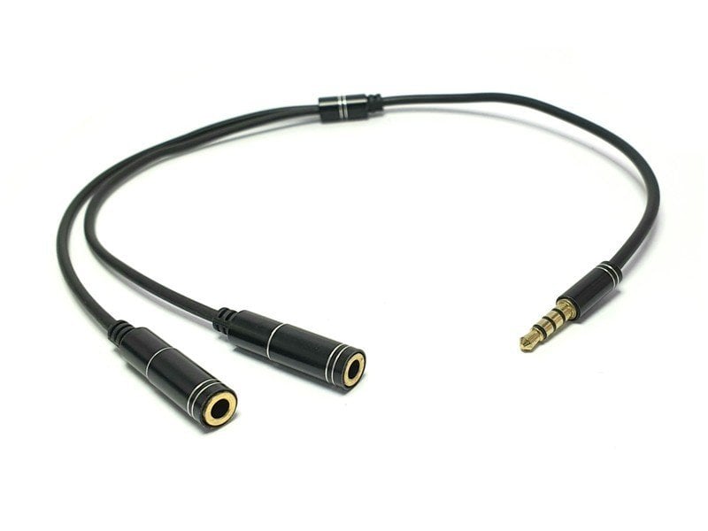 Hadron HD4624 Mikrofon Kulaklık 2Aux to Aux Çevirici Adaptör