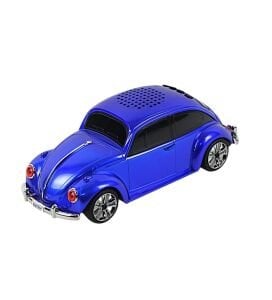 Rose WS-1939 Araba Görünümlü Taşınabilir Şarjlı Bluetooth Hoparlör - Mavi