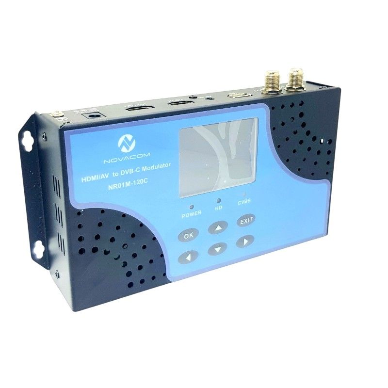 Novacom NR01M-120C HDMI/AV DVB-C Encoder Modülatör HD-RF Converter