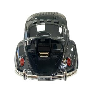 Rose WS-1939 Araba Görünümlü Taşınabilir Şarjlı Bluetooth Hoparlör - Siyah