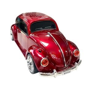 Rose WS-1939 Araba Görünümlü Taşınabilir Şarjlı Bluetooth Hoparlör - Kırmızı