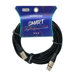 Roxtone XLR Erkek-XLR Dişi Mikrofon Kablosu 15mt RX-K12115