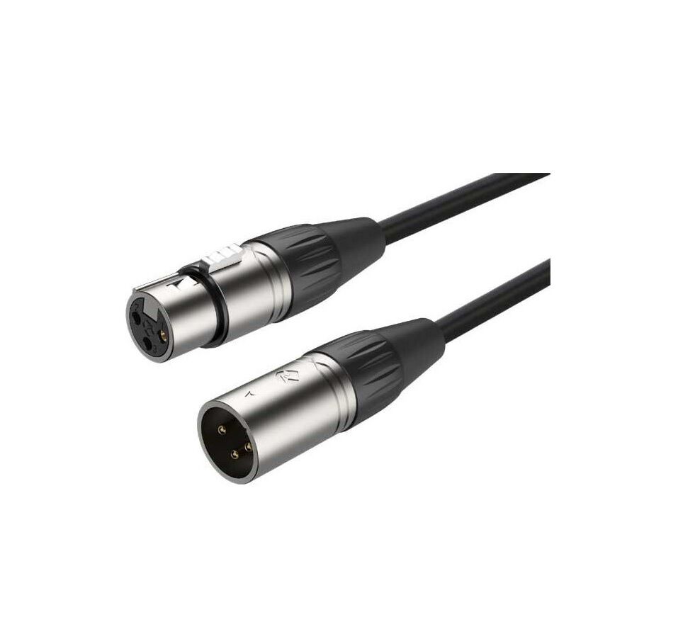 Roxtone XLR Erkek-XLR Dişi Mikrofon Kablosu 15mt RX-K12115