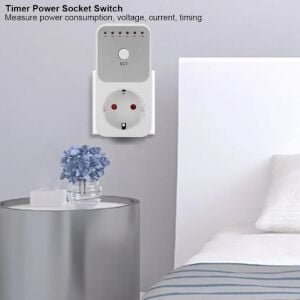 Wellhise Tm04 Dijital Zaman Ayarlı Priz 16A 3680W