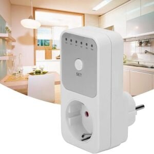 Wellhise Tm04 Dijital Zaman Ayarlı Priz 16A 3680W