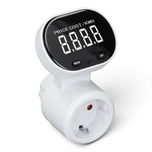 Wellhise PM005 Dijital Wattmetre Dönebilir Va Ekranlı - 16A 3680W