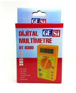 Gesi DT-830D Dijital Multimetre Ölçü Aleti