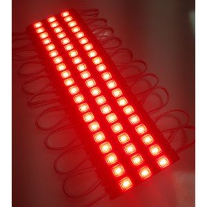 Ledx Kırmızı Modül Led 3Lü 12Volt - 1Adet