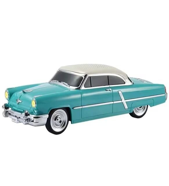 Rose WS-1957 Araba Görünümlü Taşınabilir Şarjlı Bluetooth Hoparlör - Turkuaz