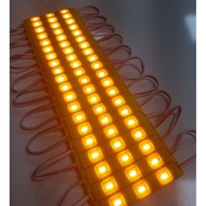 Ledx Sarı Amber Modül Led 3Lü 12Volt - 1Adet