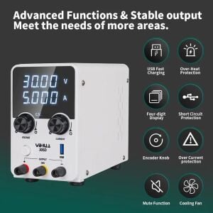 Yihua 305D DC 30Volt 5Amper Güç Kaynağı