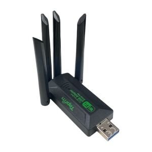 Taplin TWA-105 1200Mbps USB 3.0 WiFi Adaptör 4 Antenli