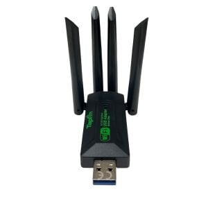 Taplin TWA-105 1200Mbps USB 3.0 WiFi Adaptör 4 Antenli